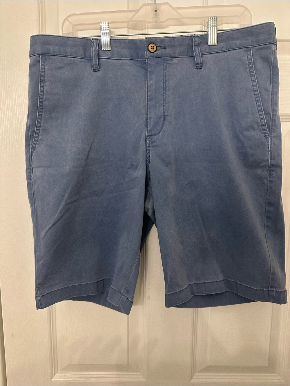 Tommy Bahama Washed Navy Flat Front Men's Shorts